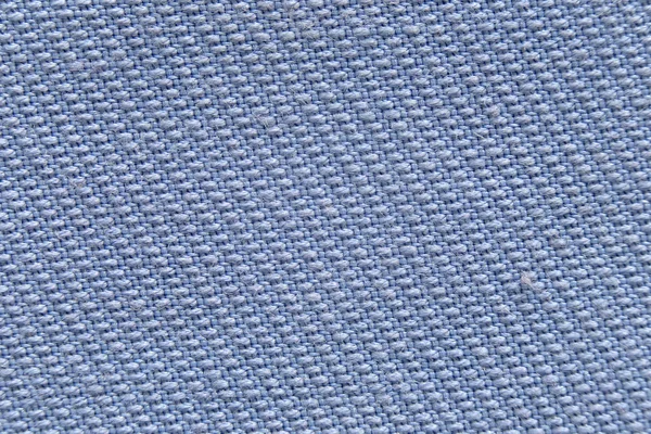 Surface of blue fabric in shooting super macro. — Stock Photo, Image