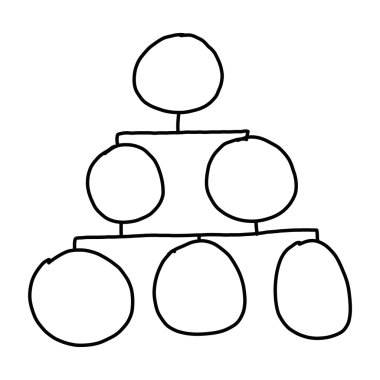 Girişi için grafik semboller geometrik şekiller grafik el çekilmiş