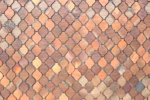 Aluminio Hexagonal futurista mosaico sin fisuras textura — Foto de