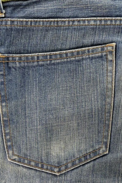 Rückentasche der Jeans. — Stockfoto