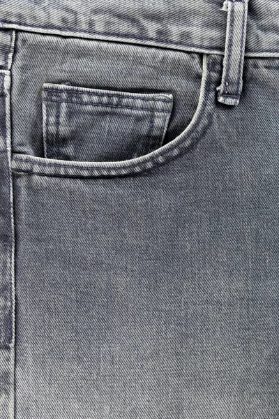 Vordertasche der Jeans. — Stockfoto