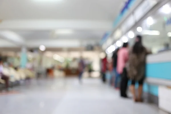 Blur imagem do hospital e ter bokeh Luz . — Fotografia de Stock