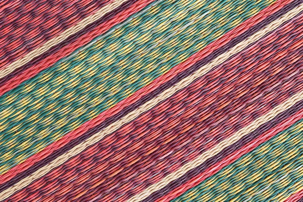 A szőnyeg, a helyi hagyományos thaiföldi Thai mat, minta. — Stock Fotó