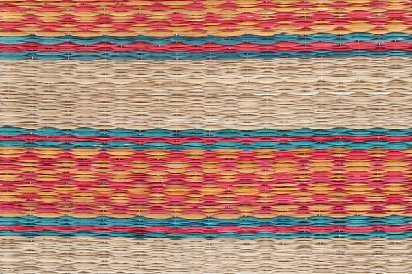 A szőnyeg, a helyi hagyományos thaiföldi Thai mat, minta. — Stock Fotó