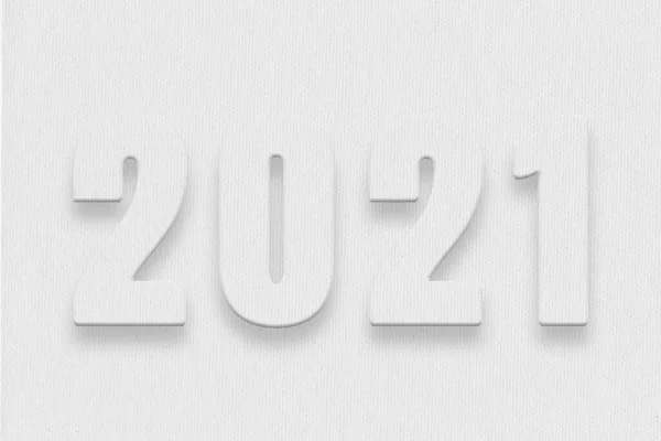 Искусство Бумага 2020 Текстовый Фон Дизайна Рождество Новый Год — стоковое фото