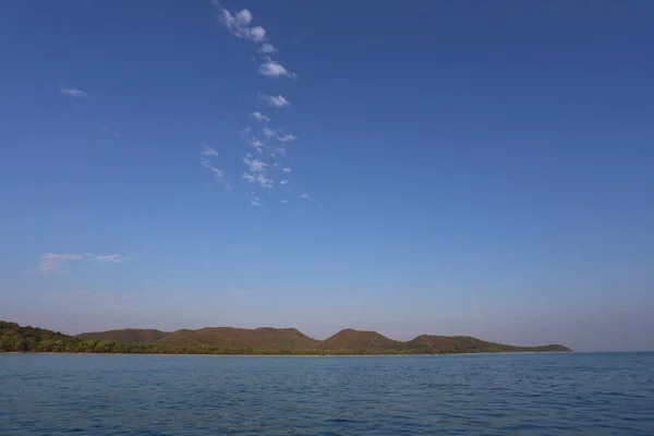 Pemandangan Pulau Siang Hari Thailand Chong Samaesarn Adalah Tujuan Wisata — Stok Foto