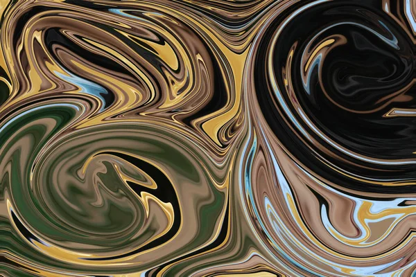 Flytande Marmor Abstrakt Konsistens Bakgrund Fluid Konst Målning Bakgrund Med — Stockfoto