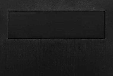 Çalışmanızda tasarım için bilgisayar arkaplanının koyu metal yüzeyi.