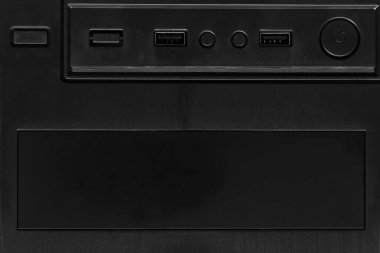 Çalışmanızda tasarım için bilgisayar arkaplanının koyu metal yüzeyi.