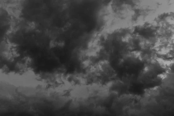Небо Темноте Дождевом Облаке Тёмные Облака Перед Бурей — стоковое фото