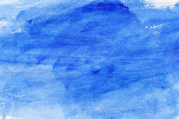 Aquarelle Bleue Sur Fond Papier Art Pour Conception Dans Votre — Photo