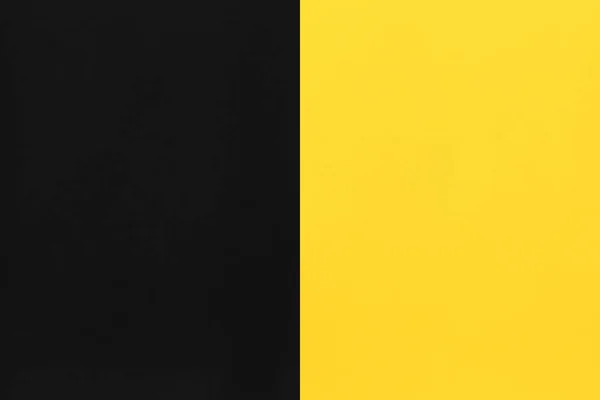 Schwarzes Und Gelbes Papier Gestapelt Auf Kunsthintergrund Für Die Gestaltung — Stockfoto