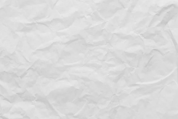Witte Gerimpelde Art Paper Achtergrond Voor Het Ontwerpen Van Textuur — Stockfoto