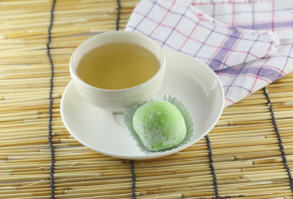 Postres japoneses hechos de arroz pegajoso . — Foto de Stock