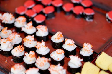 suşi Japon restoranı.