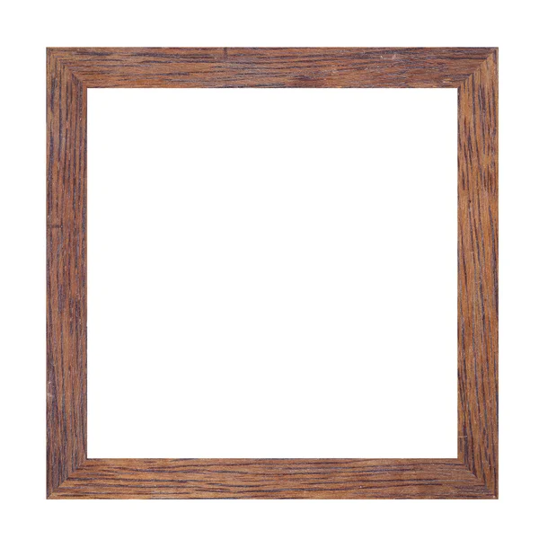 Foto frame van massief hout. — Stockfoto