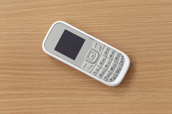 Bianco del telefono cellulare . — Foto Stock