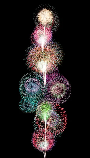 Colorful fireworks. — Stock Photo, Image