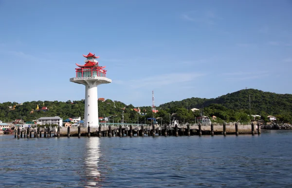 在沿海地区的灯塔. — 图库照片