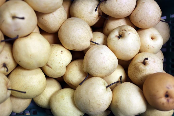 Frutas frescas de pêra chinesa é um alimento saudável . — Fotografia de Stock