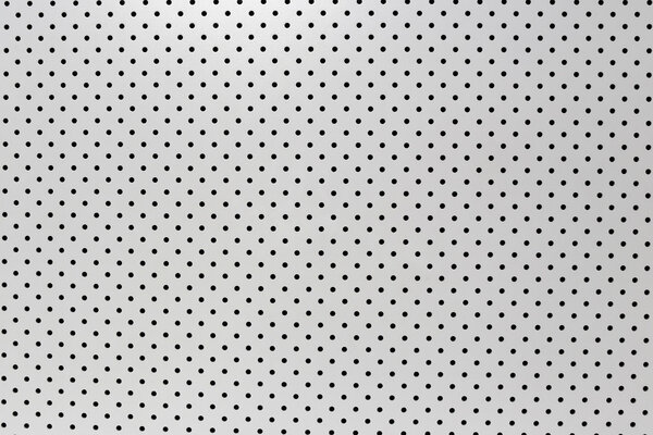 White background of wall with holes.