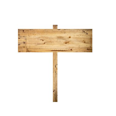 eski ahşap tabela üzerinde beyaz izole.