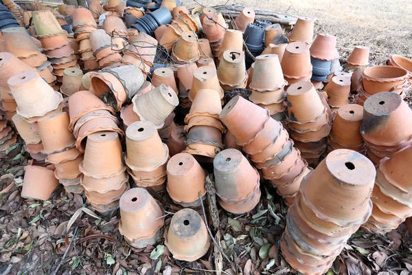 Pile plant pot. — Stock Photo, Image