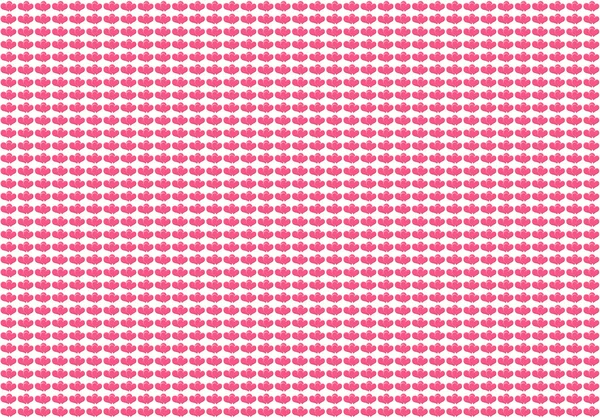 カラフルなピンク ハート パターン背景. — ストック写真