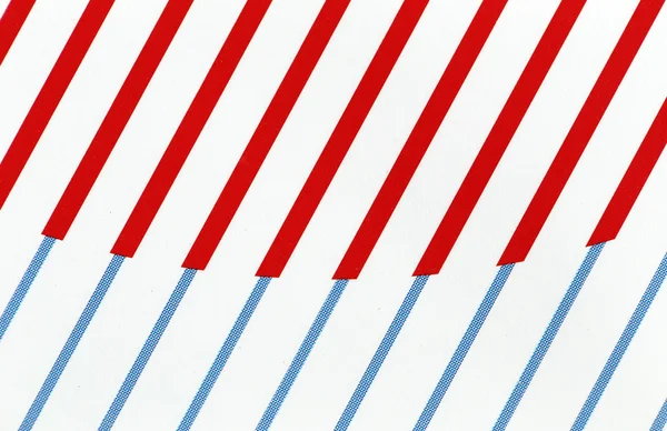 Mönstrad röd och blå. — Stockfoto