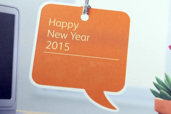 El texto muestran en Feliz año nuevo 2015 en el calendario . — Foto de Stock