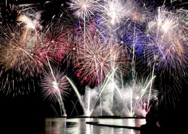 havai fişek veya kestane fişeği mix.