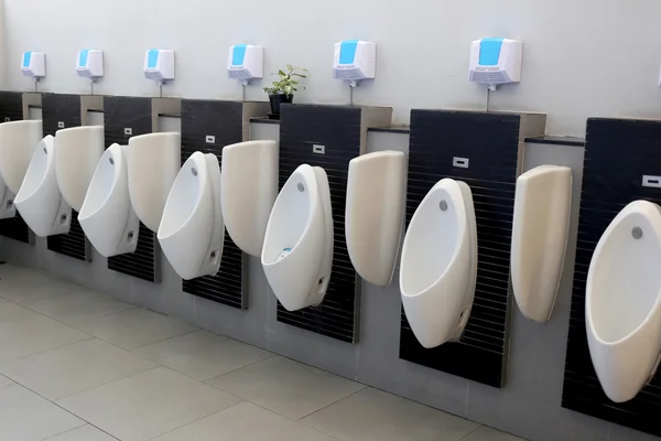 White urinals. — Stock Photo, Image