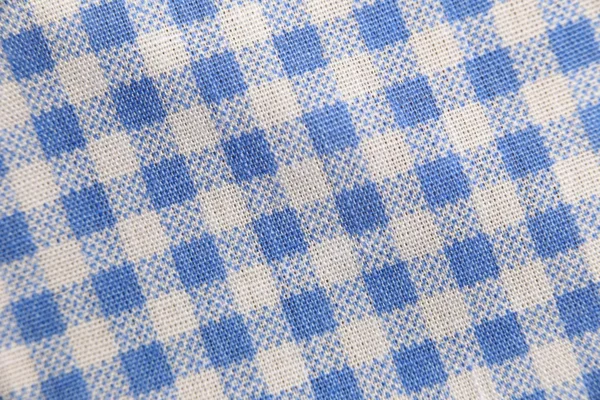 Textuur blauwe weefsel van Schotland patroon. — Stockfoto