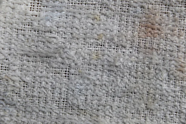 Oberfläche von schmutzigen Handtüchern im Makrostil. — Stockfoto