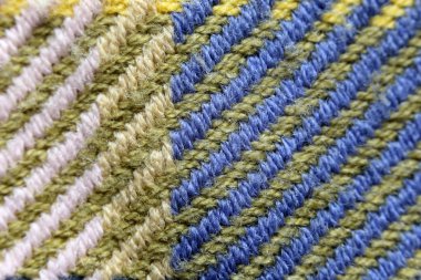 Yüzey makro tarzı renkli ilave havlu.