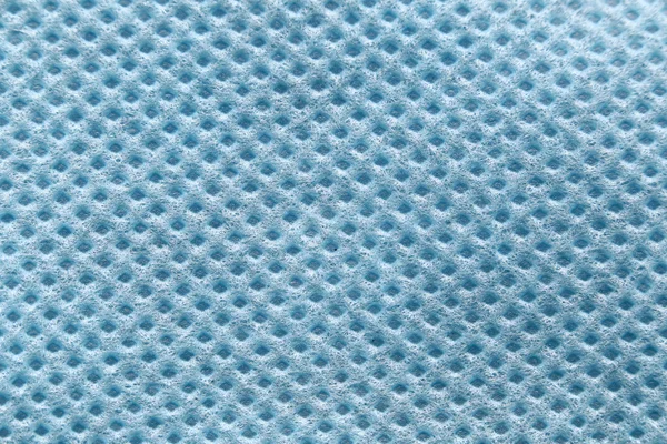 Blue fabric in macro style. — Stock Photo, Image