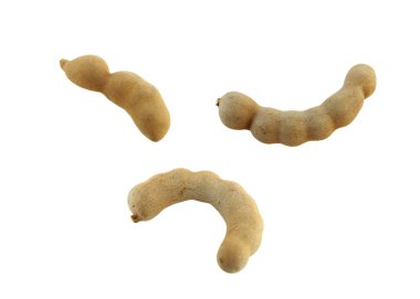 Beyaz arka plan üzerinde izole demirhindi meyve.