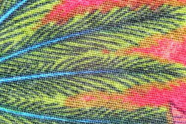 yaprak desen kumaş.