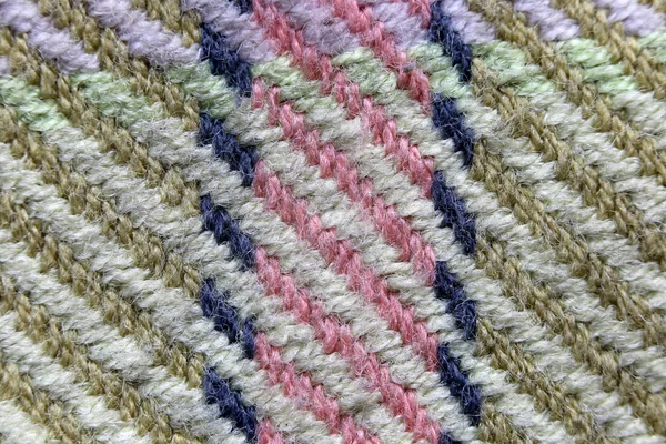 Pattern of colorful towel in a macro. — Stock Photo, Image