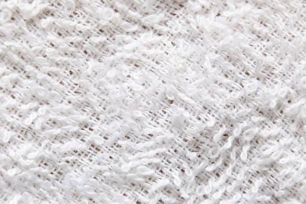 Texture de tissu de fibres blanches . — Photo