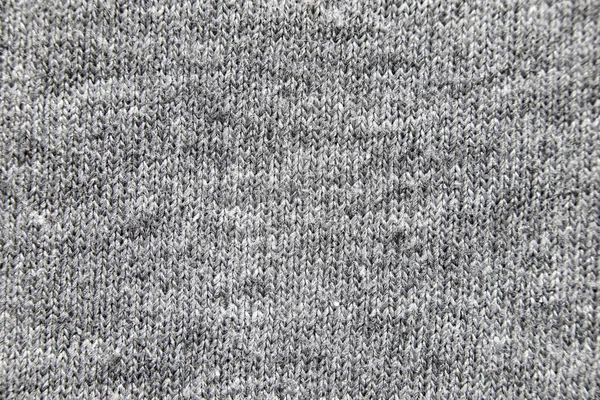 Šedé vzorované textilie textura. — Stock fotografie
