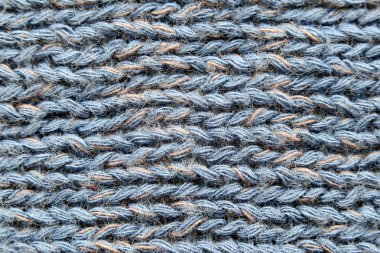 Bir makroda gri kumaş.