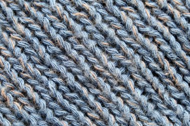 Bir makroda gri kumaş.