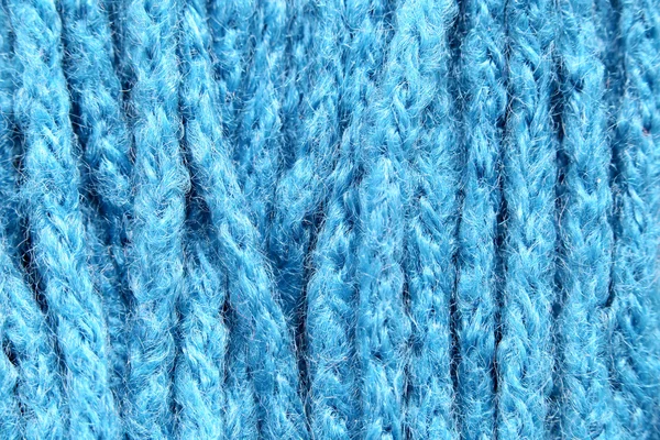 Mavi kumaş makro tarzı.