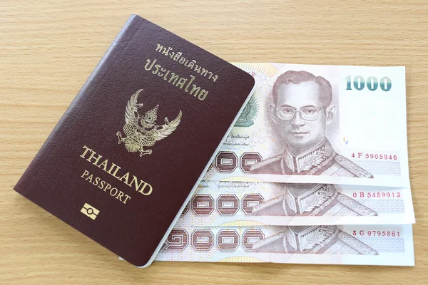 泰国的钞票. — 图库照片