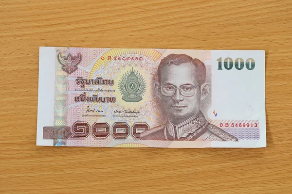 Banconote della Thailandia . — Foto Stock