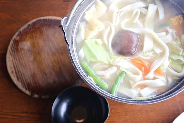 Nouilles Udon aux légumes . — Photo