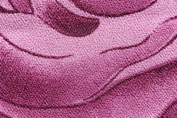 背景の布の表面を紫. — ストック写真