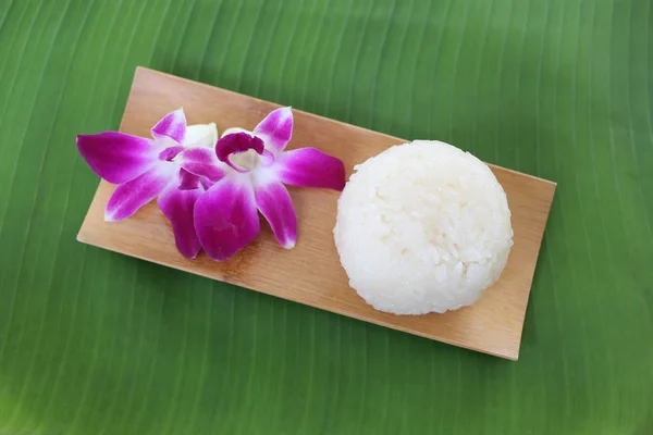 Lokale dessert van kleefrijst. — Stockfoto