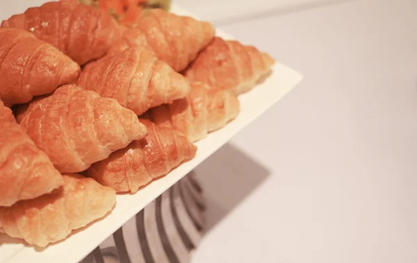 Bröd croissant. — Stockfoto